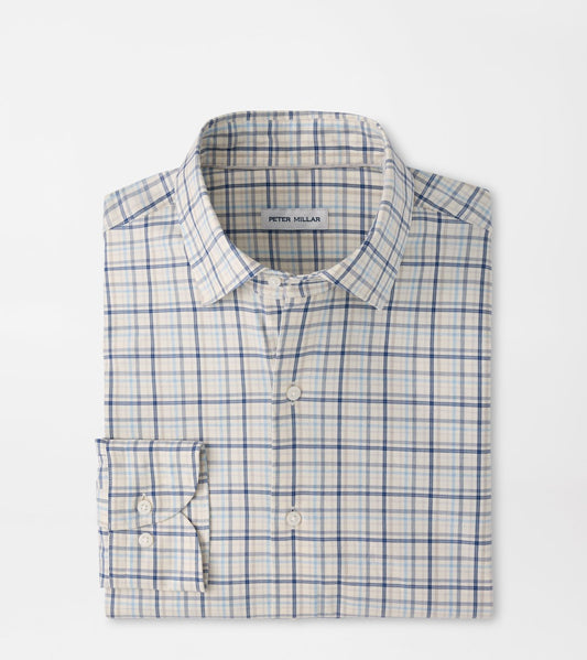 Peter Millar Wyatt Crown Soft Twill Sport Shirt in Multi