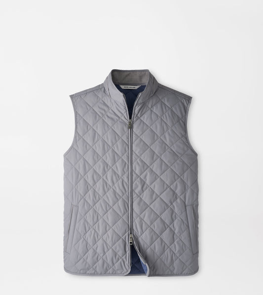 Peter Millar Essex Vest in Oslo Grey