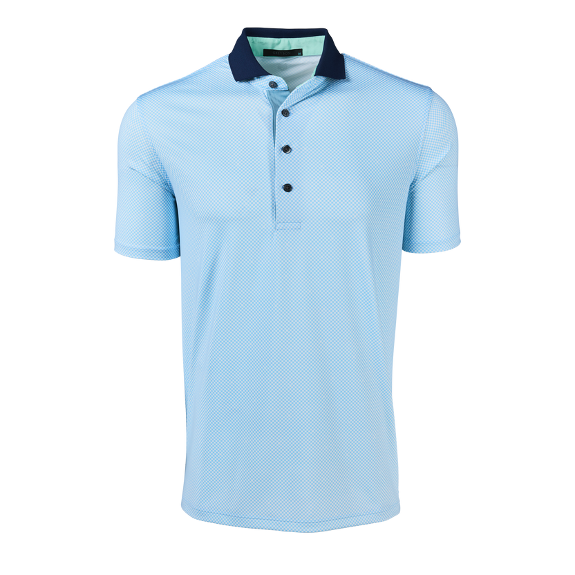 Greyson Knight Wolf Polo in Wolf Blue