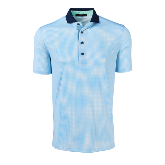 Greyson Knight Wolf Polo in Wolf Blue