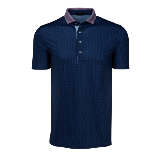 Greyson Barren Summit Polo in Maltese Blue