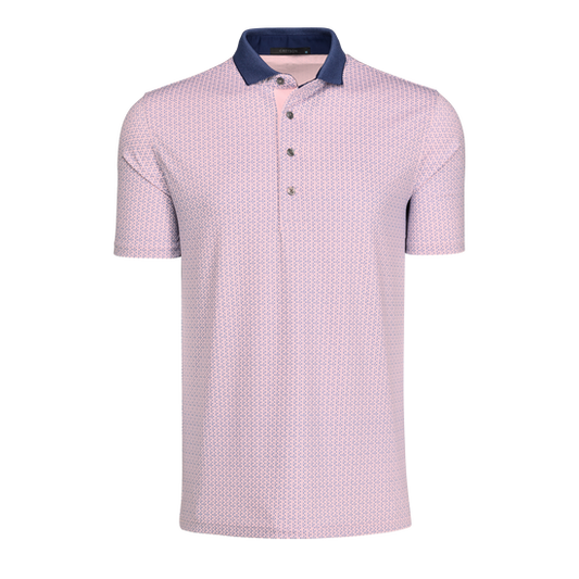 Greyson Iron Serpent Polo in Pink Sky