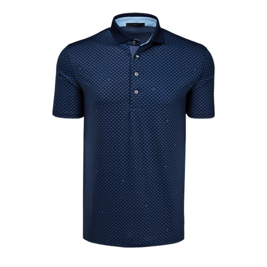 Greyson Ponderous Wolf Polo in Maltese Blue