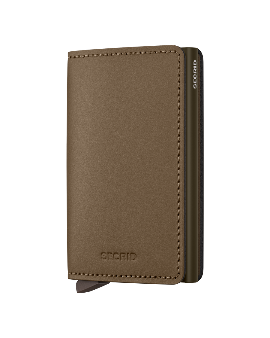 Secrid Slim Wallet in Matte Satin Bronze