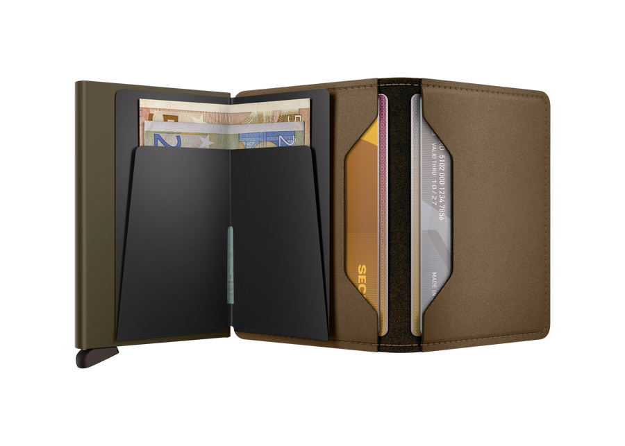 Secrid Slim Wallet in Matte Satin Bronze