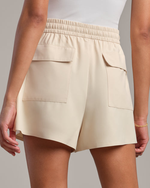 Womens Rhone Mirage Pocket Short in Linen