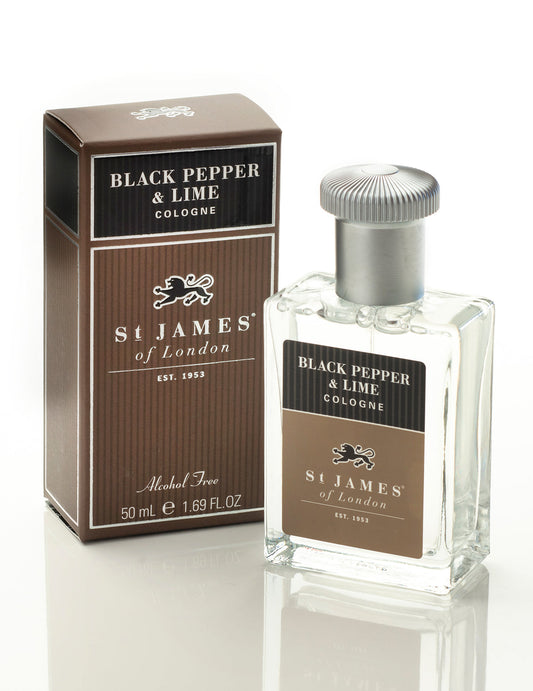 St James Black Pepper & Lime 50ml Cologne