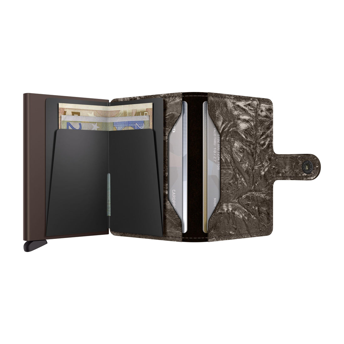 Secrid Miniwallet Crunch in Bronze
