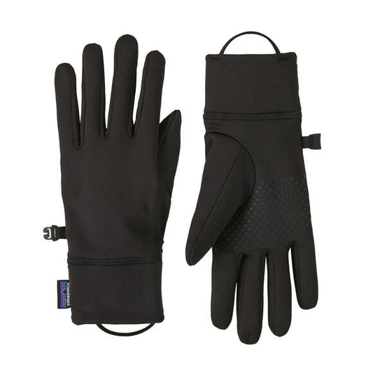Womens Patagonia R1 Daily Gloves in Black