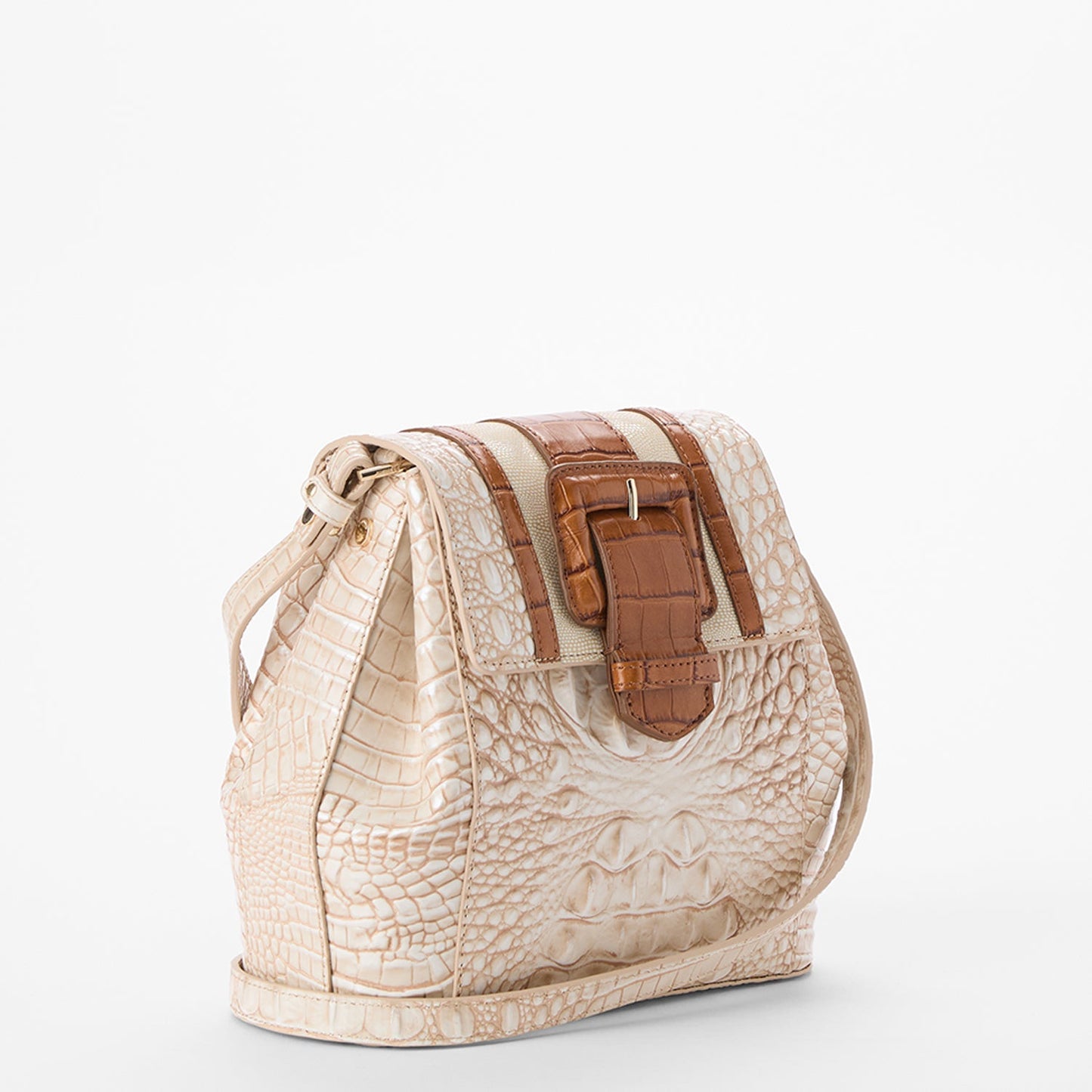 Brahmin Ivory Helm Margo