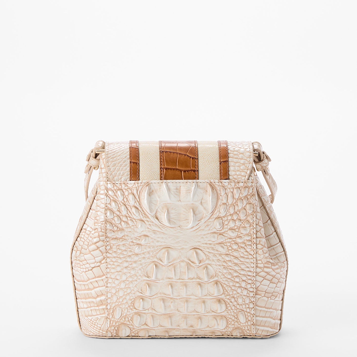 Brahmin Ivory Helm Margo