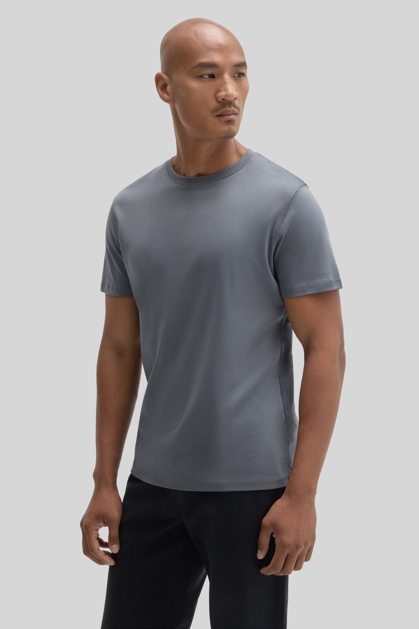 Robert Barakett Georgia Tee in Cool Grey