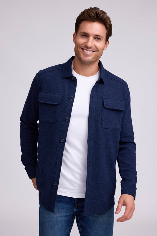 Raffi Duke Shirt Jacket in Midnight