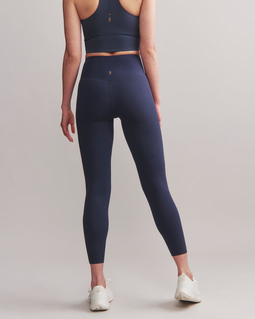 Womens Rhone Revive 7/8 Leggings in Navy