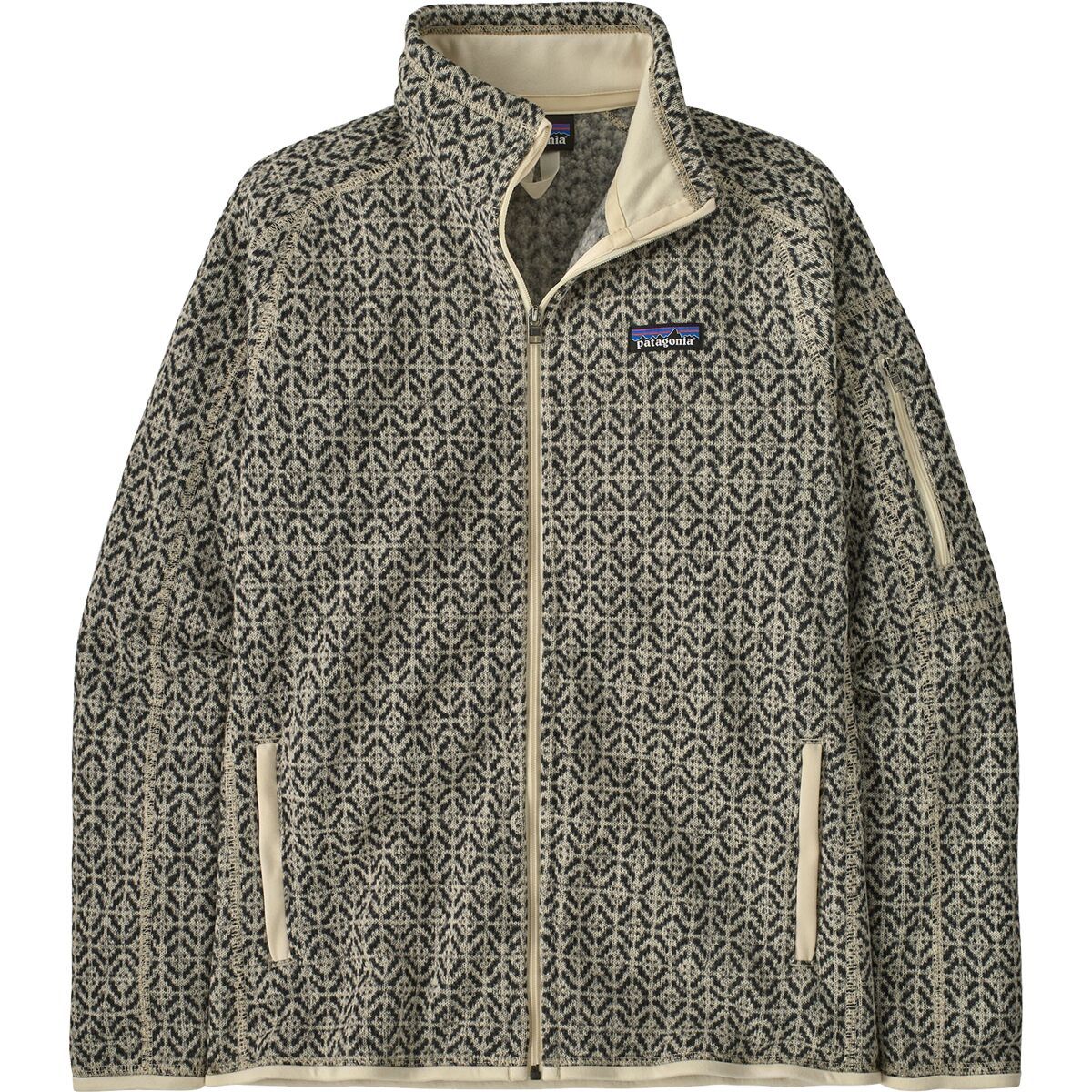 Womens Patagonia Better Sweater Jacket in Scales:Natural