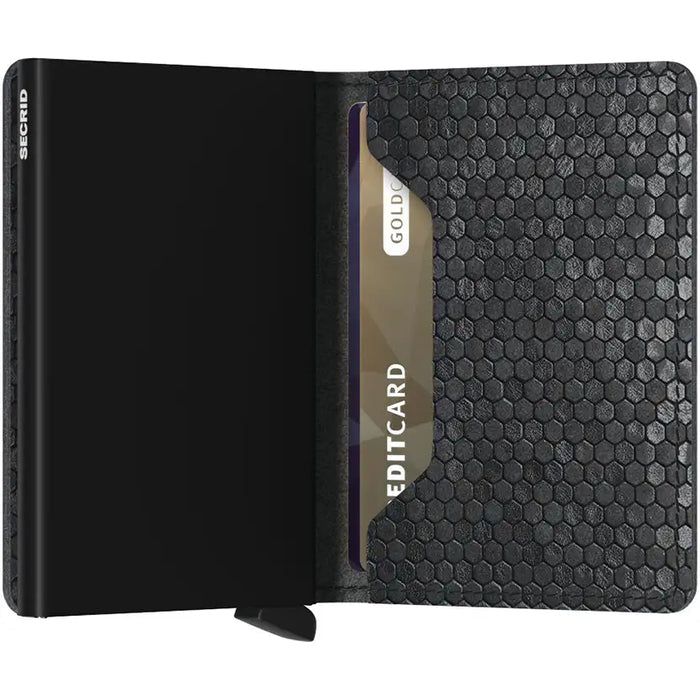 Secrid Slimwallet in Hexagon Black