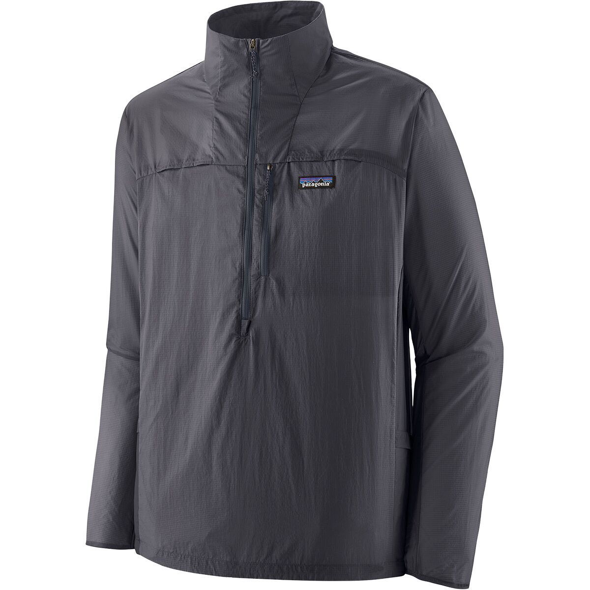 Patagonia Mens Houdini Stash Half Zip Pullover in Smoulder Blue