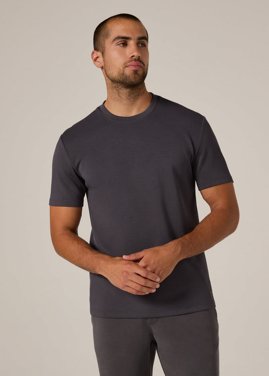 7 Diamonds Mens REV Short Sleeve Tee in Anthracite