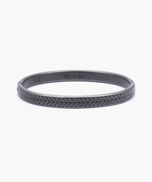 Pig & Hen Navarch 9 Bracelet in Chevron/Vintage