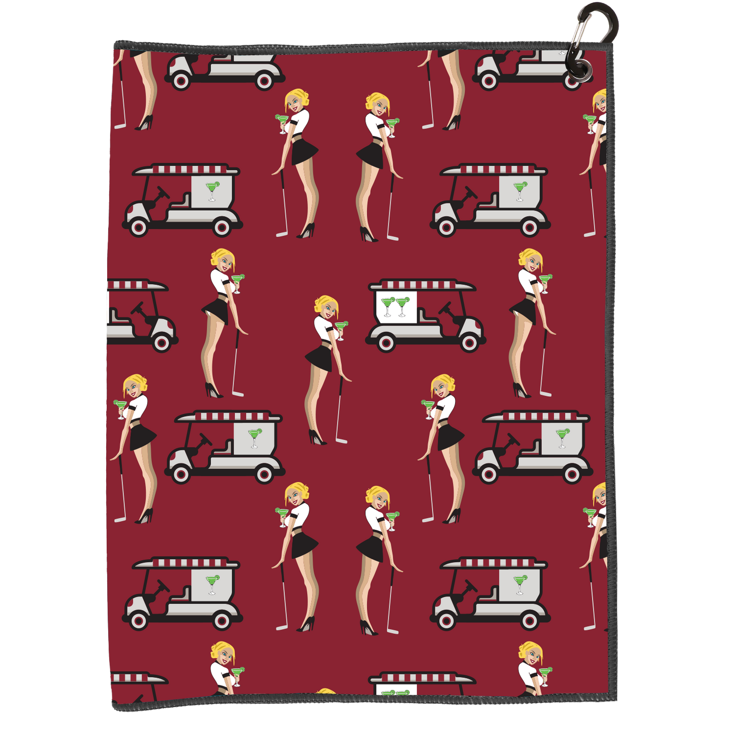 2 Undr Microfiber Golf Towel in Anita Margarita