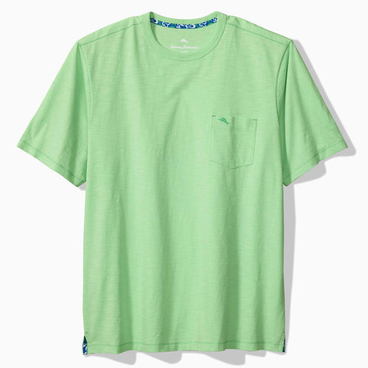 Tommy Bahama Bali Beach Crewneck Tee in Green Ash