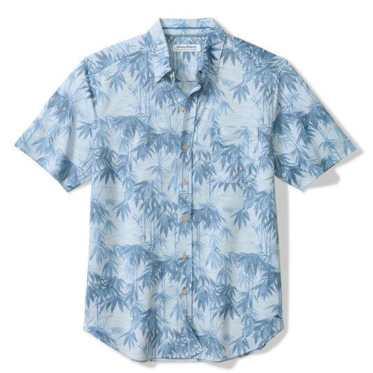 Tommy Bahama San Lucio Tides Bamboo Camp Shirt in Opal Surf
