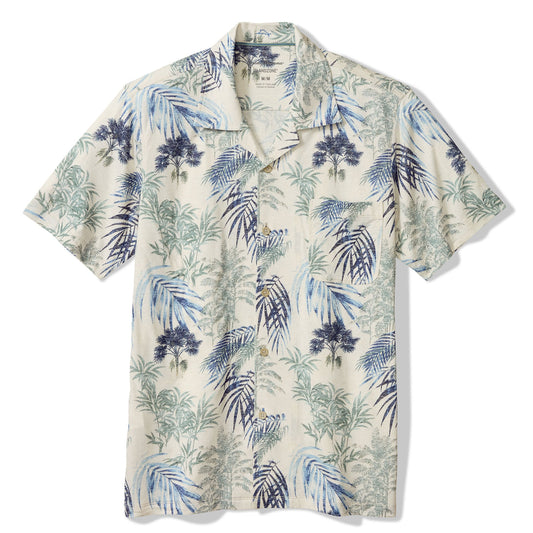 Tommy Bahama Vista Mar Bravo Beach Camp Shirt in Starbright