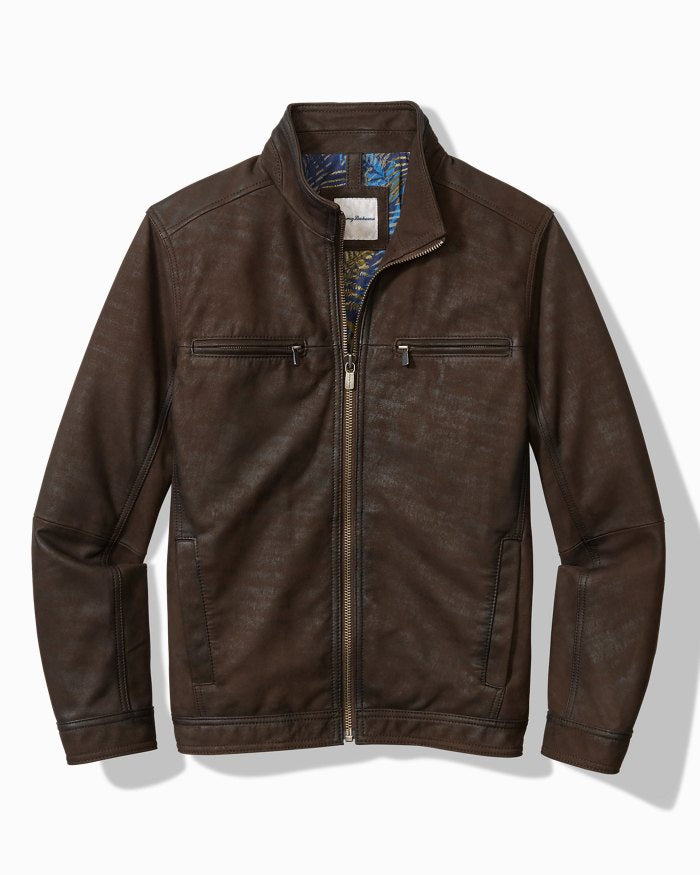 Tommy Bahama Highland Rocker Jacket in Dark Brown
