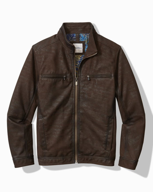 Tommy Bahama Highland Rocker Jacket in Dark Brown