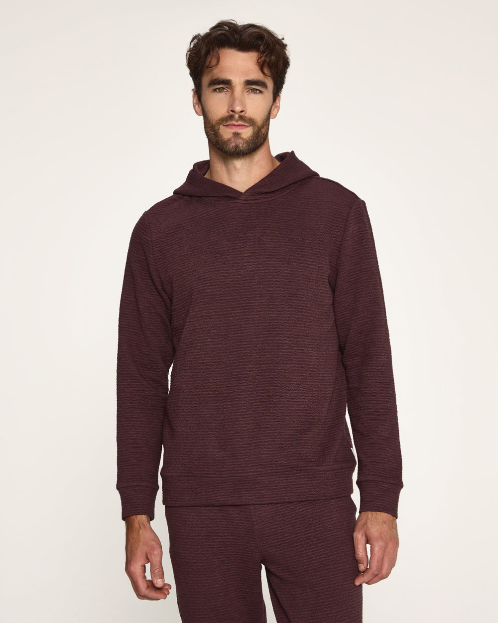 7 Diamonds Elevate Hoodie in Bordeaux