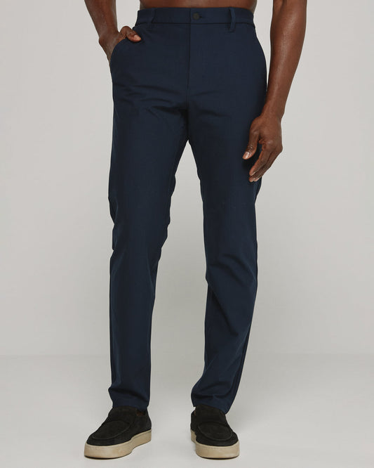 7 Diamonds Infinity Athletic Fit Chino Pant in True Navy