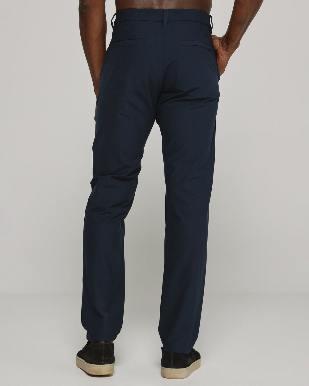 7 Diamonds Infinity Athletic Fit Chino Pant in True Navy