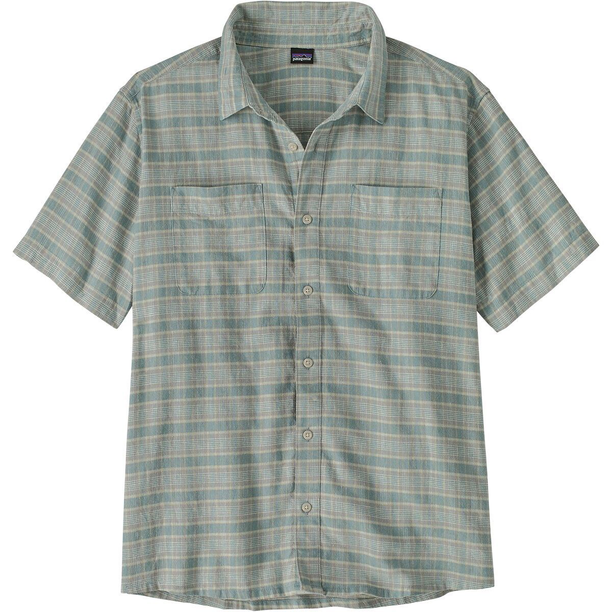 Patagonia Mens Back Step Shirt in Stroll: Blue Sage