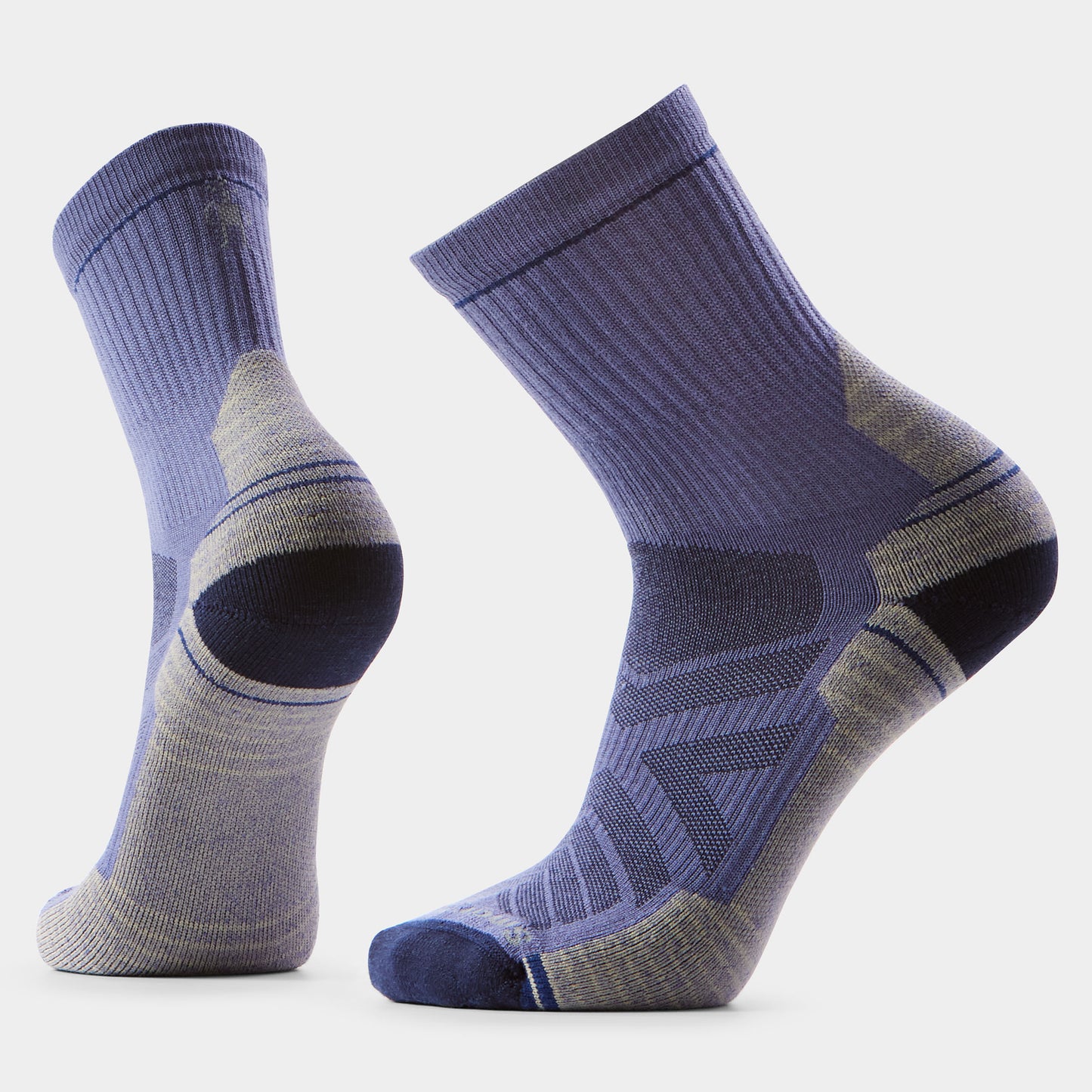 Smartwool Mens Hike Light Cushion Mid Crew Socks in Nightfall Blue