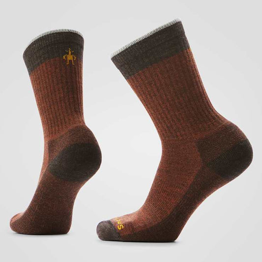 Smartwool Mens Everyday Rollinsville Crew Socks in Chestnut