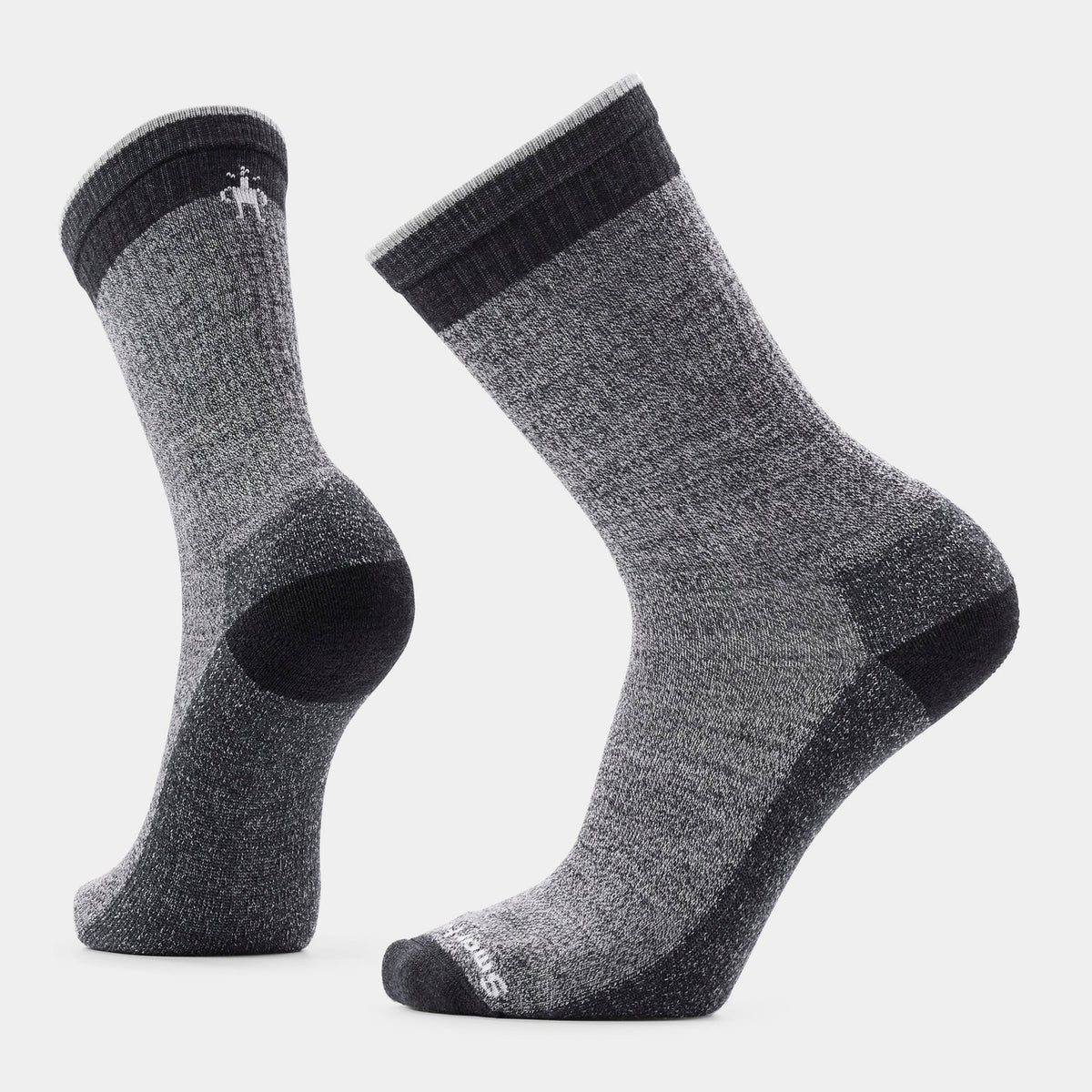 Smartwool Mens Everyday Rollinsville Crew Socks in Ash