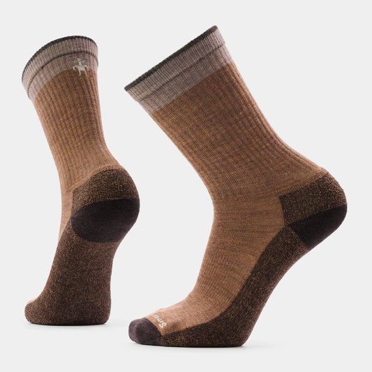 Smartwool Mens Everyday Rollinsville Crew Socks in Mocha