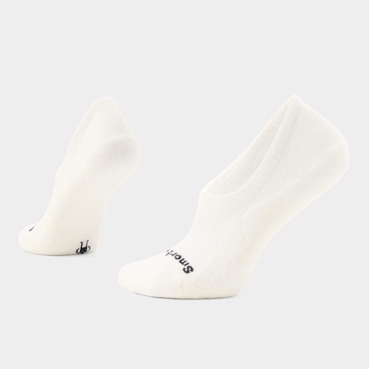 Womens Smartwool Everyday Light Cushion No Show Socks in White