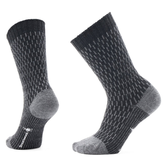 Womens Smartwool Everyday Cozy Digi-Tick Crew Socks in Charcoal