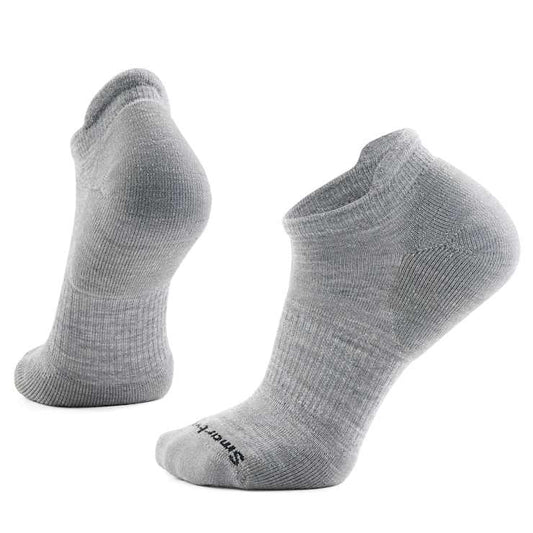 Womens Smartwool Everyday Athletic Low Ankle Socks in Light Grey