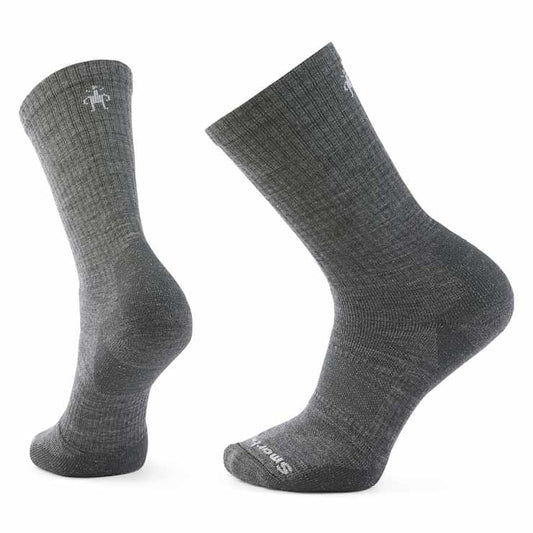 Smartwool Mens Everyday Athletic Crew Socks in Medium Grey