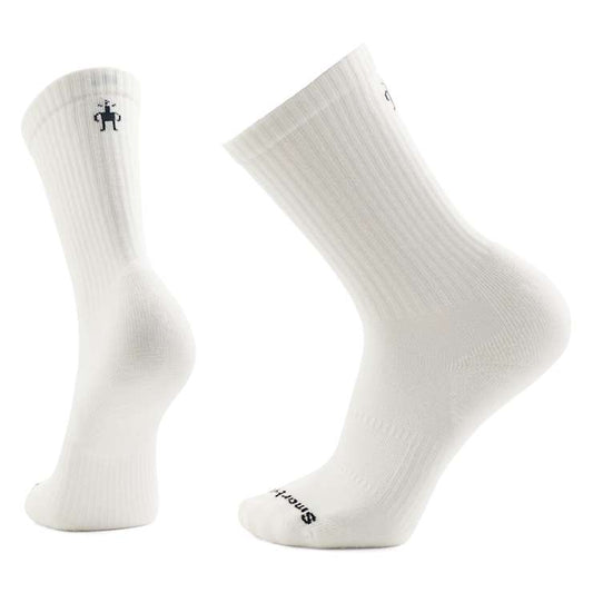 Smartwool Mens Everyday Athletic Crew Socks in White