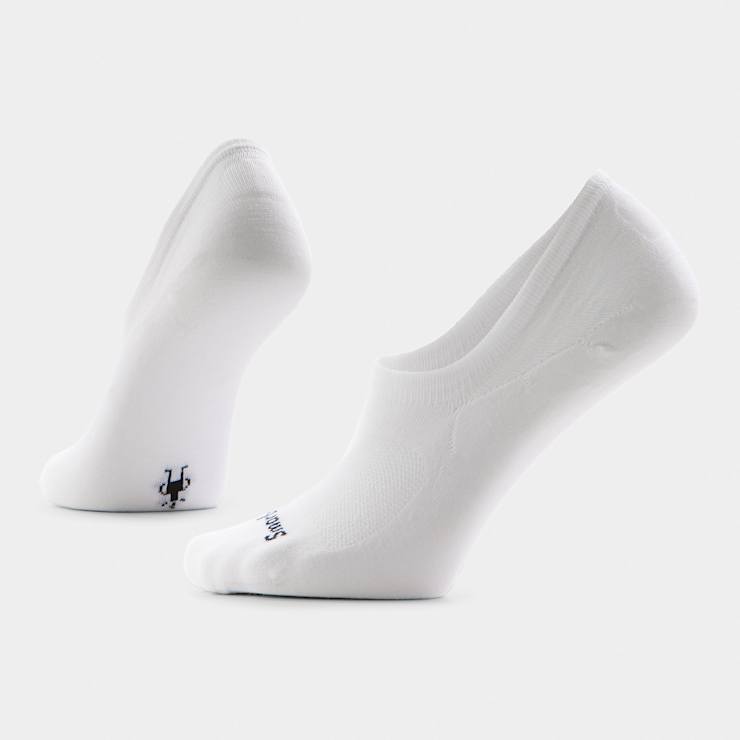 Smartwool Mens Everyday No Show Socks in White