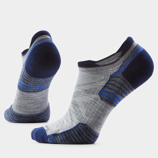 Smartwool Mens Hike Targeted Cushion Low Ankle Socks in Light Grey