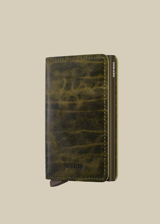 Secrid Slimwallet in Dutch Martin Cedar