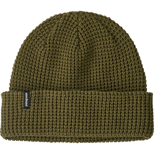 Womens Patagonia Snowdrifter Beanie in Tent Green