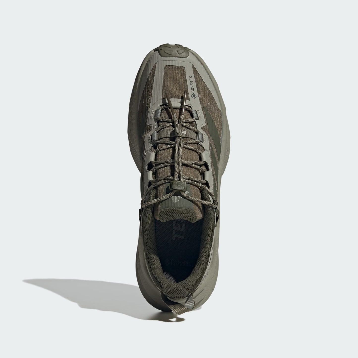 Adidas Mens Terrex FreeHiker SL Goretex Hiking Shoes in Olive Strata/Night Cargo/Silver Pebble