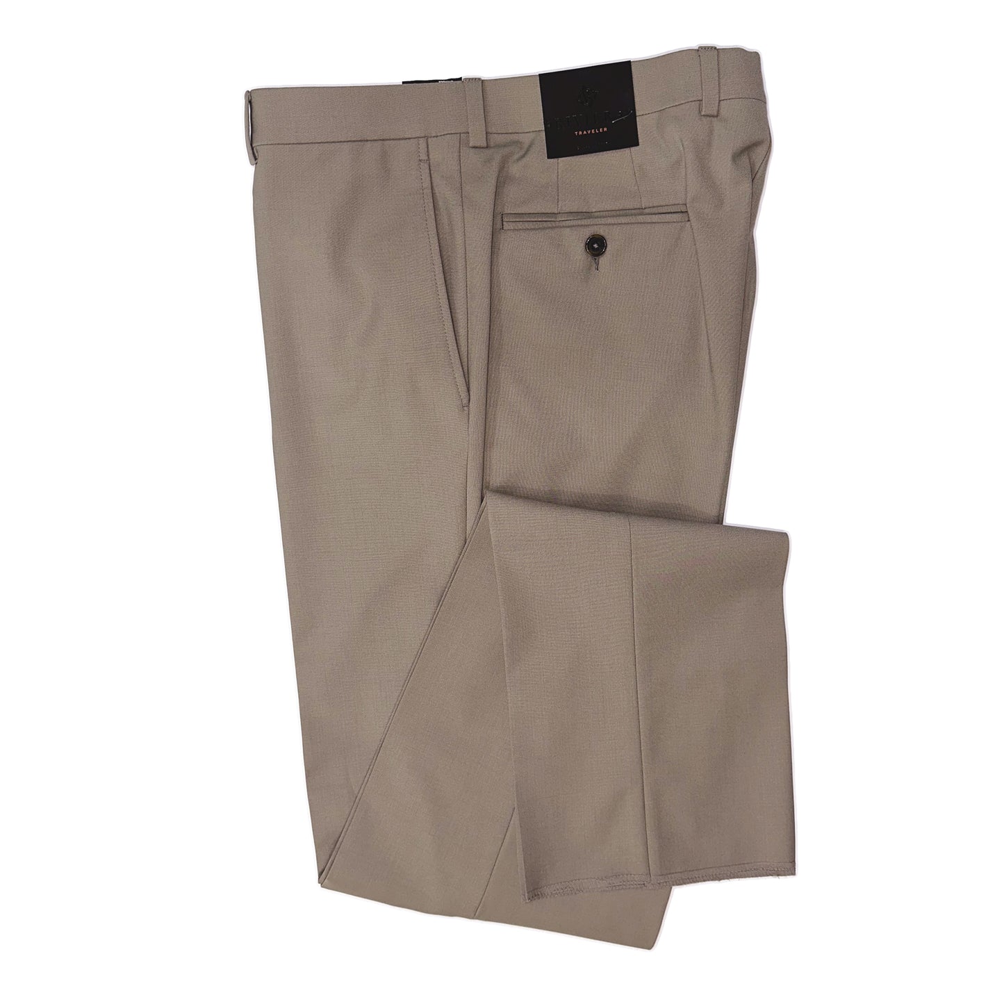 Riviera by Jack Victor- Traveler Dress Pant in Tan