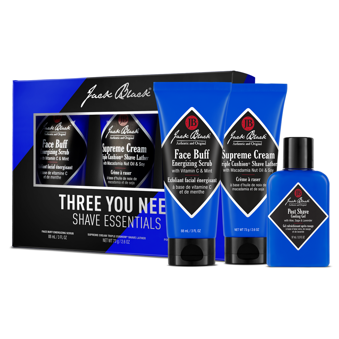 Jack Black Three You Need Shave Set