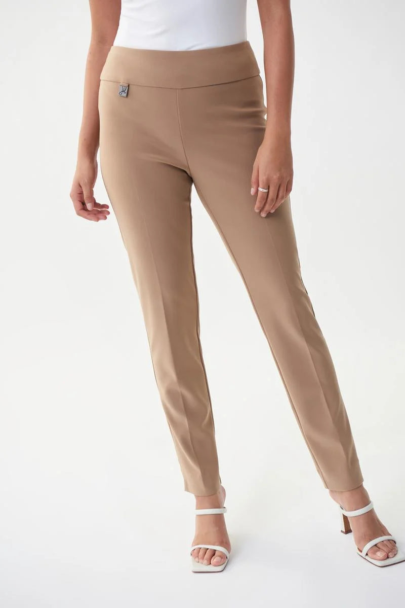 Womens Joseph Ribkoff High Waisted Dress Pant in Tigers Eye